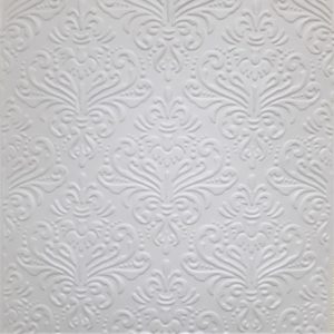 Белая бумага с тиснением Дамаск, 220 г/м2, 12,5*17,5 см.