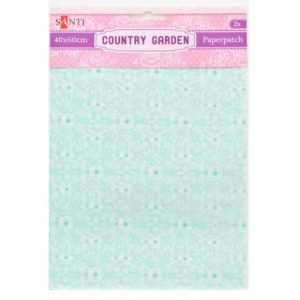 Бумага для декупажа, Country garden, 2 листа, 40*60 см, 952511