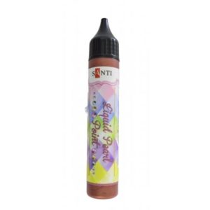 ЗD-гель "Liquid pearl gel", медь.