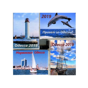 Спички магниты № 012 «Море и дельфины 2»