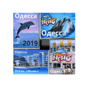Набор магнитов № 048 «Одесса Дельфинарий 2»