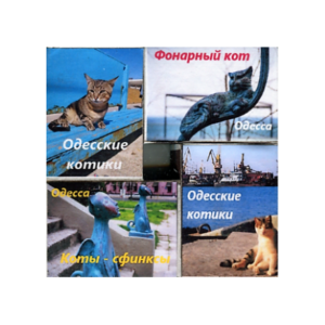 Спички магниты № 042 «Одесские котики 4»