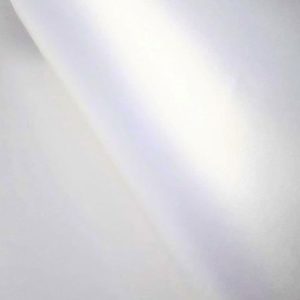 Бумага дизайнерская Crystal, белая перламутровая, 120 г/м2.