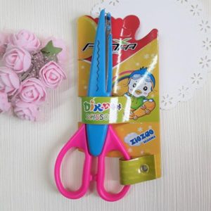 Ножницы фигурные, узор зигзаг мелкий, 16 см.