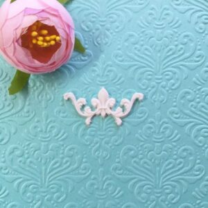 Вензель гибкий из серии Завитки, 2*4,5 см.