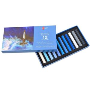 Пастель сухая художественная "Sea colours", 12 цв.