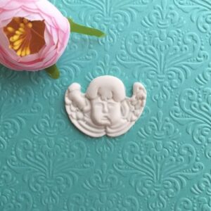 Гибкий декор для декупажа ангел Рrima, 4,5*3,5 см.