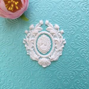 Рамка Гербовая с маленькой камеей, гибкие.