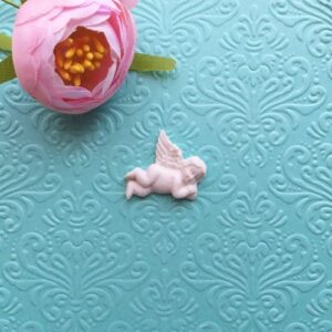 Ангел гибкий для декупажа, 2,6*3,2 см.