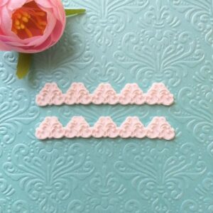 Бордюр гибкий из серии Завитки, 7,6*1,4 см, 2 шт.
