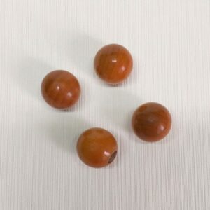Шар деревянный лакированный, 2,5 см.