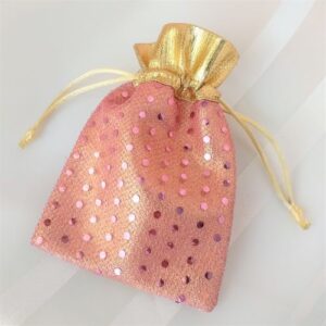 Подарочная упаковка из парчи, 10*14 см.