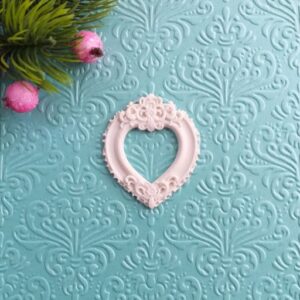 Рамка Сердце-мини, гибкая, 4,8*4 см.