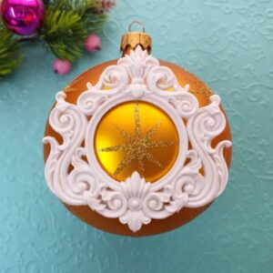 Гибкая Фигурная рамка без завитков, 8*8 см.