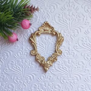 Рамка Модерн гнучка, античне золото, 6,8*5 см.